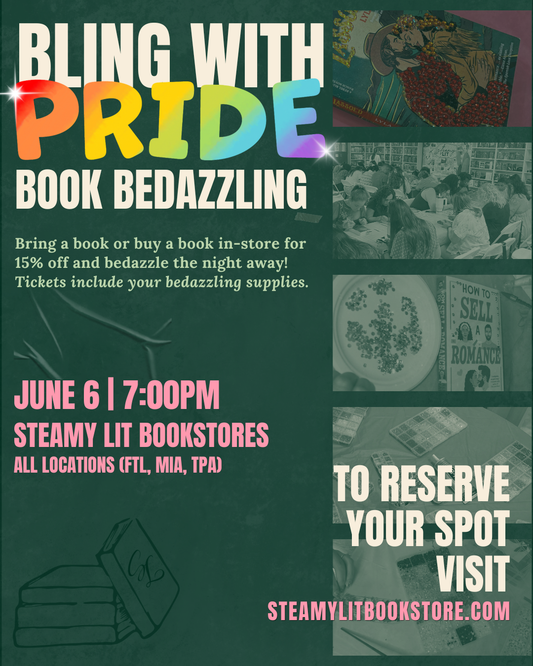 Bling with Pride - Bedazzling Night at Steamy Lit - June 2026