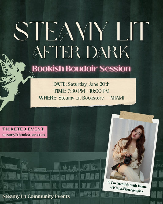 Steamy Lit After Dark x Kiana Photographs - Boudoir Photography - Miami