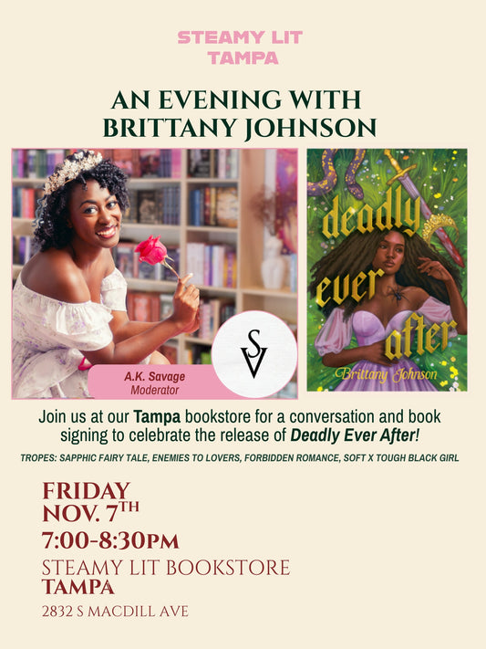 Brittany Johnson Book Signing + Convo