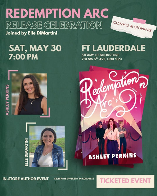 Redemption Arc by Ashley Perkins Release Celebration - Ft Lauderdale