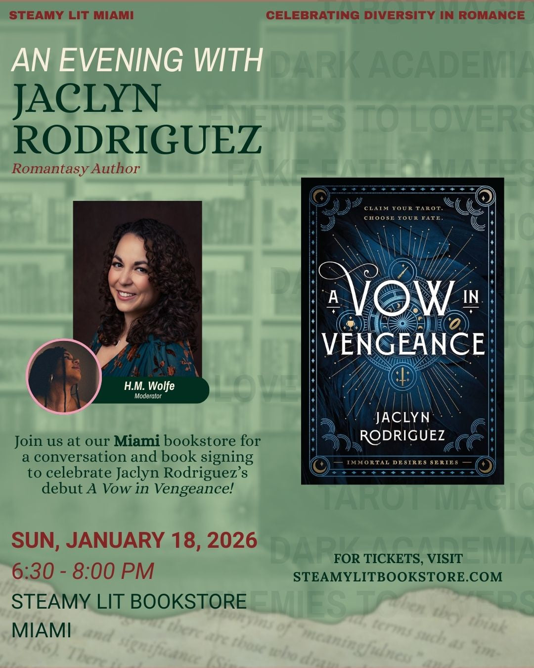 Meet Jaclyn Rodriguez for a Book Signing & Convo