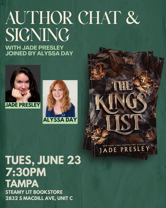 Celebrate The King's List with Jade Presley in Tampa!