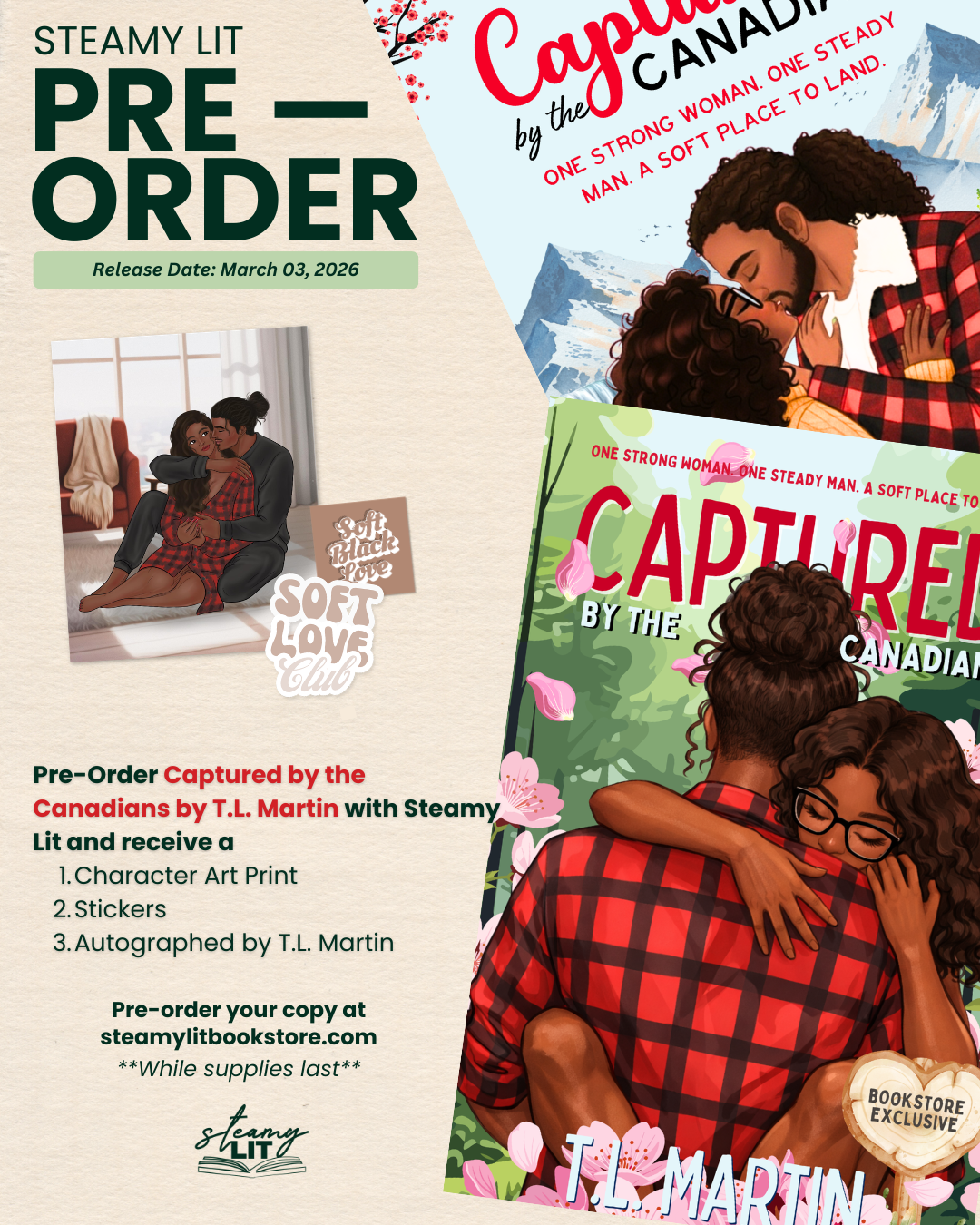 Captured by the Canadians by T.L. Martin (Pre-Order Campaign)