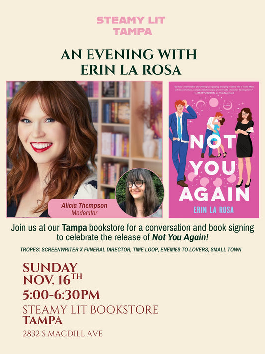 Erin La Rosa Book Signing + Convo