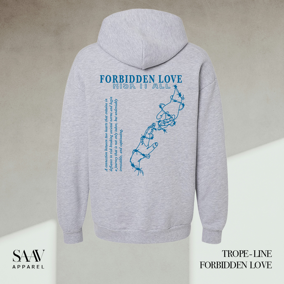 Forbidden Love Hoodie by SAAV Apparel