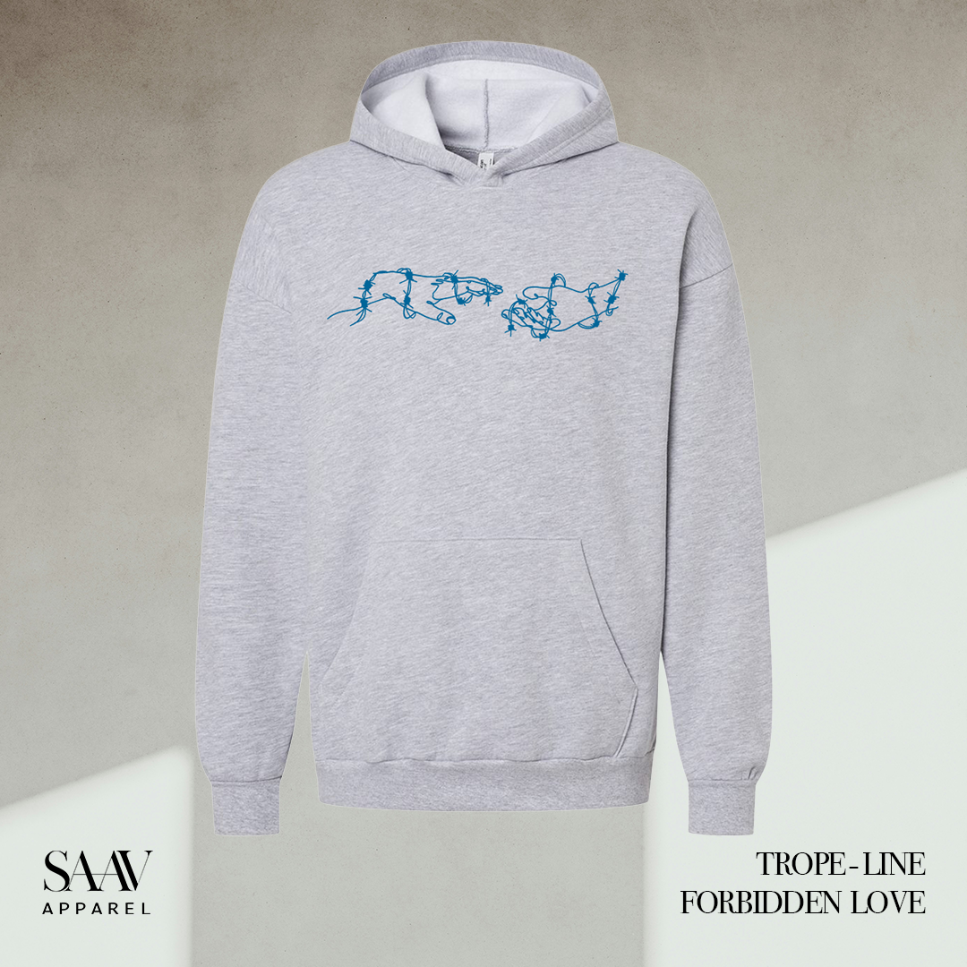 Forbidden Love Hoodie by SAAV Apparel