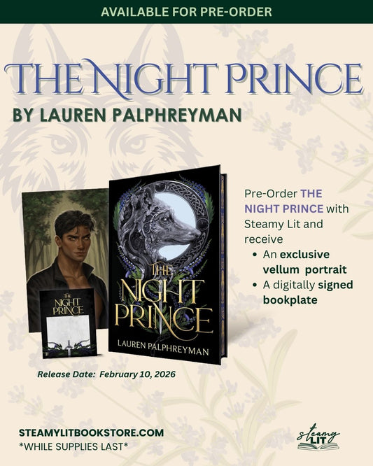 The Night Prince (Deluxe Edition) by Lauren Palphreyman (Pre Order Campaign)