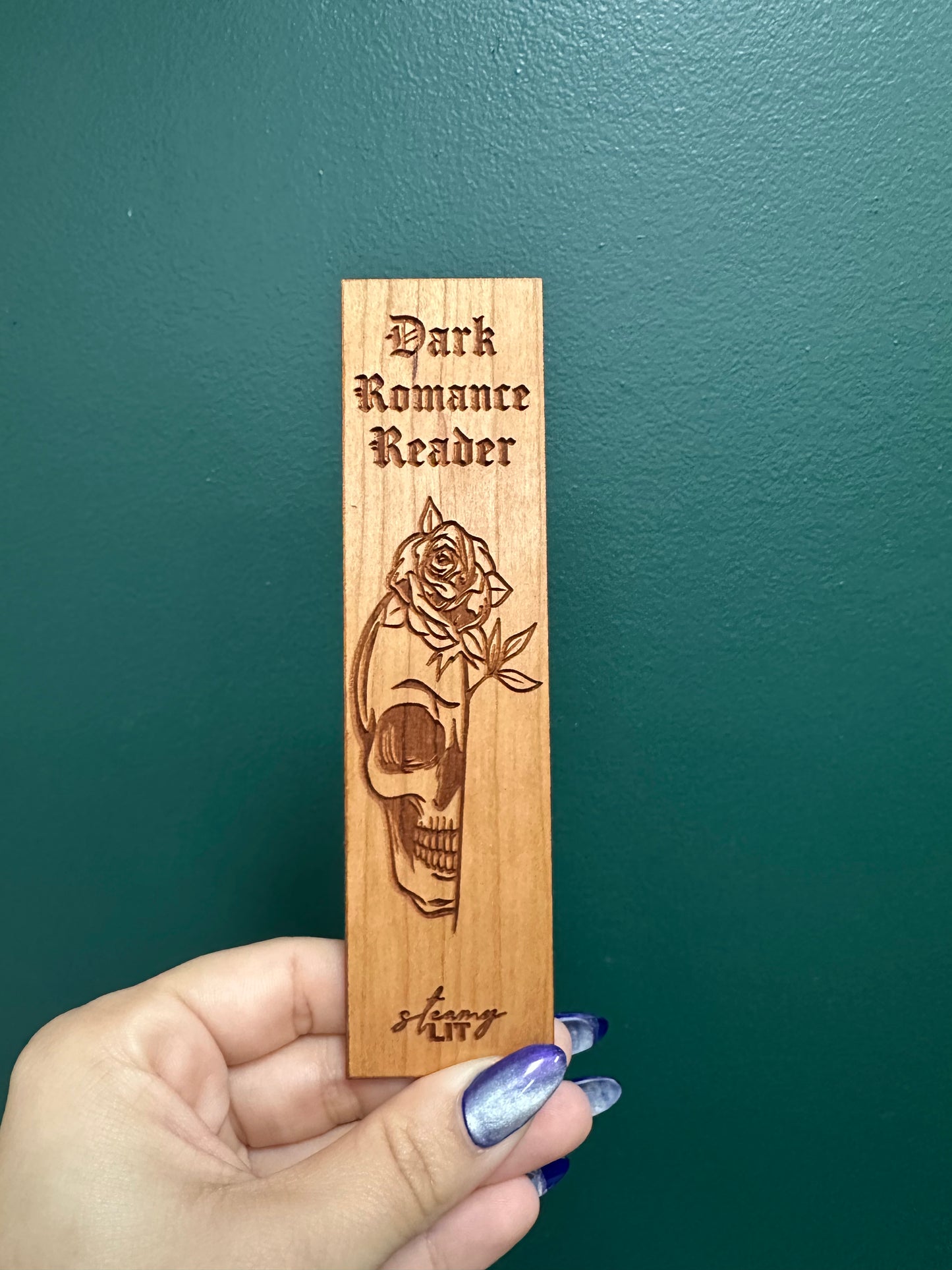 Wooden Bookmark (Steamy Lit)