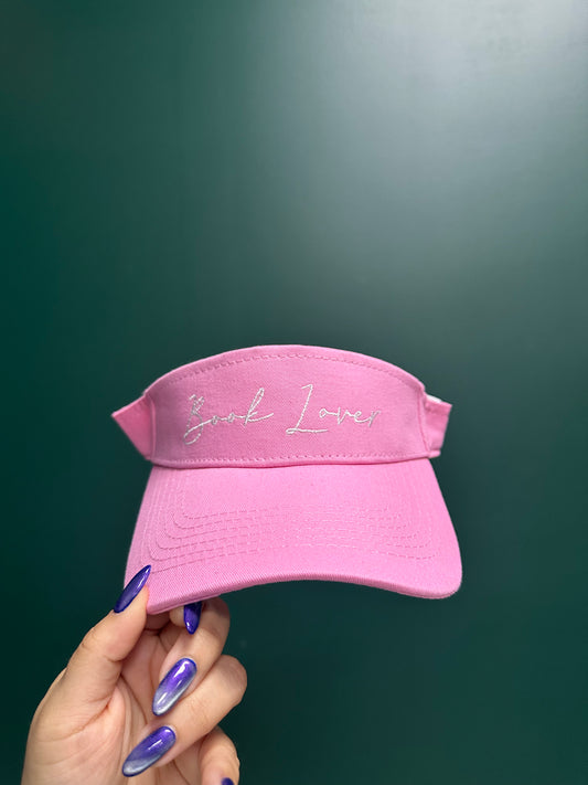 Book Lover (Pink Visor)