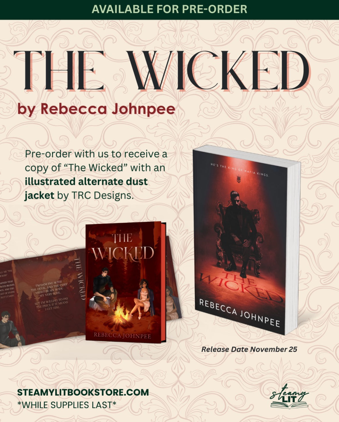 The Wicked by Rebecca Johnpee (Pre-order campaign)