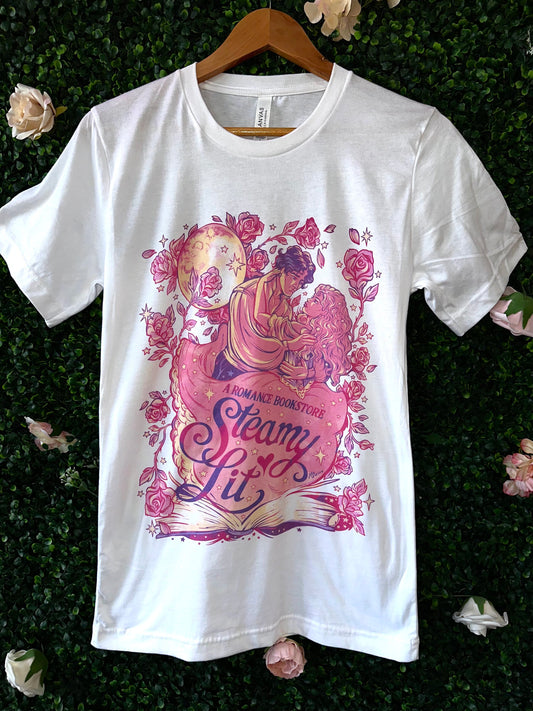 Steamy Lit Romance Bookstore T-Shirt