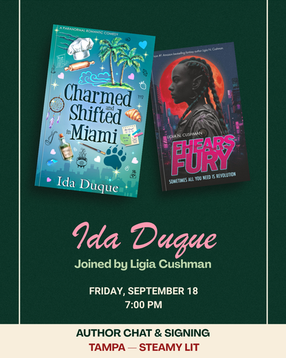 Celebrate Charmed and Shifted in Miami with Ida Duque! Book Signing & Conversation - Tampa