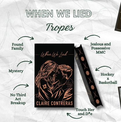 When We Lied by Claire Contreras Special Edition (SLC 2025 Pick-Up)