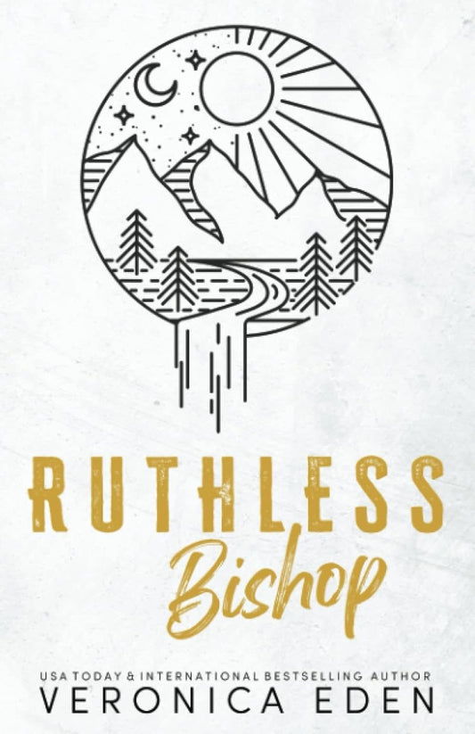 Ruthless Bishop (Sinners and Saints, #3) by Veronica Eden (signed)