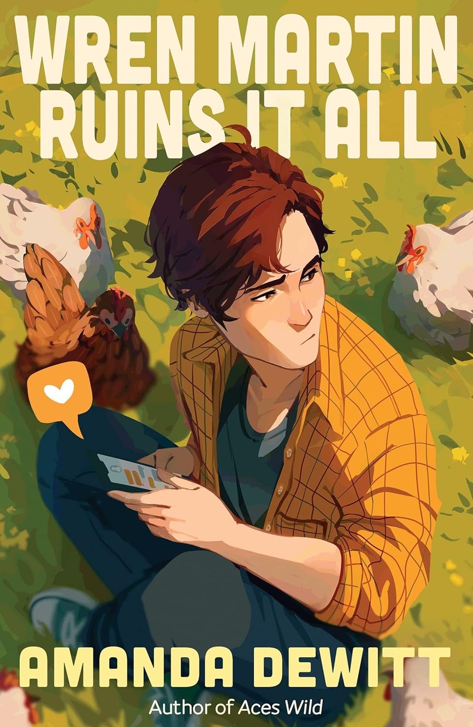 Wren Martin Ruins It All by Amanda DeWitt (Hardcover)