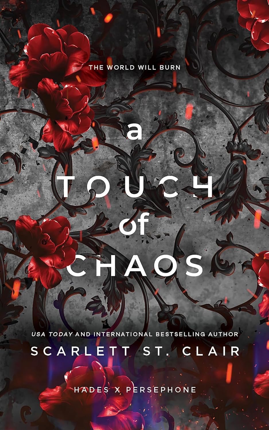 A Touch of Chaos (Hades x Persephone Saga #4) by Scarlett St. Clair (Hardcover Indie Exclusive)