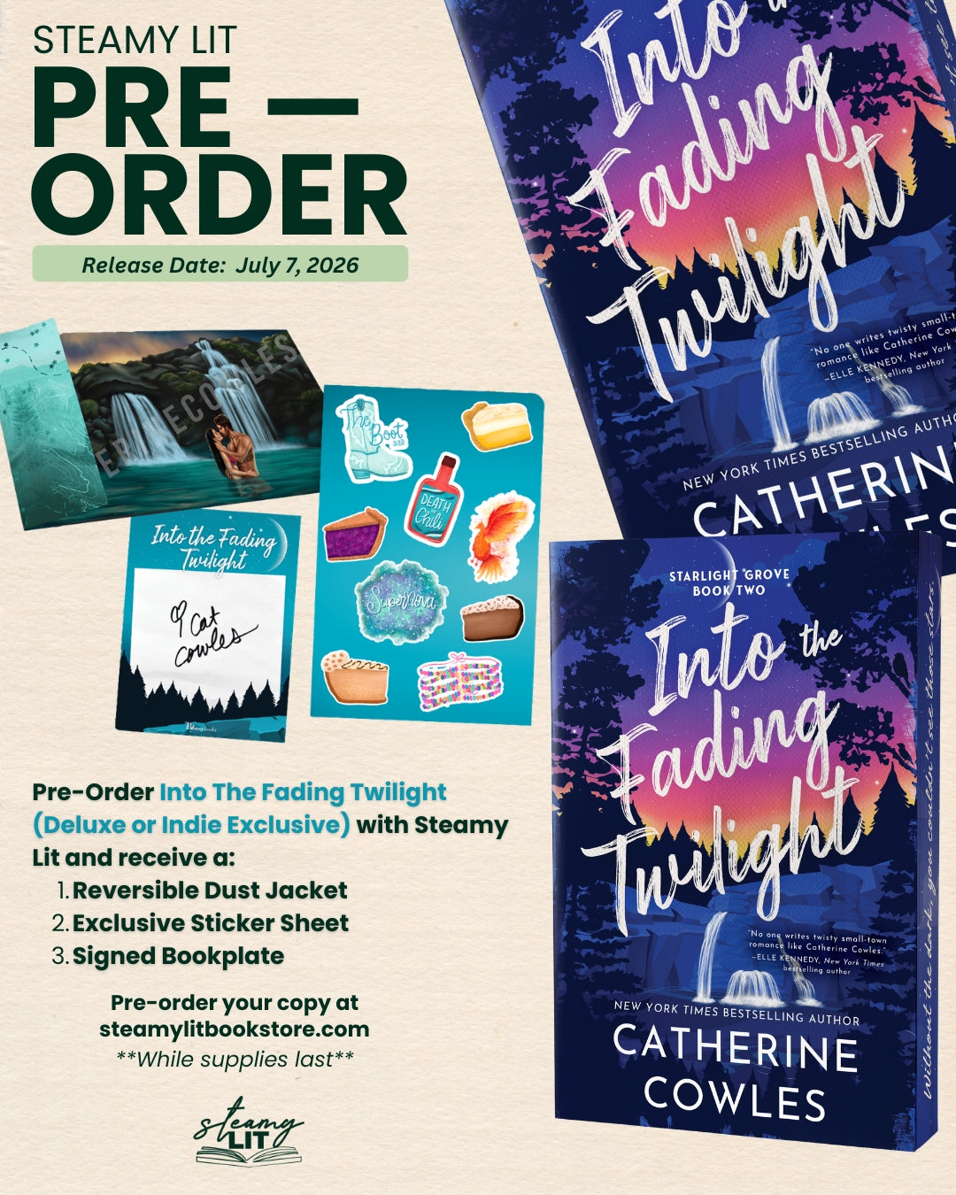 Into the Fading Twilight by Catherine Cowles (Indie Exclusive + Pre-Order Campaign)