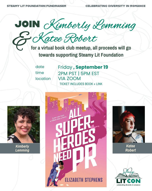 Bookclub Hosted by Kimberly Lemming & Katee Robert