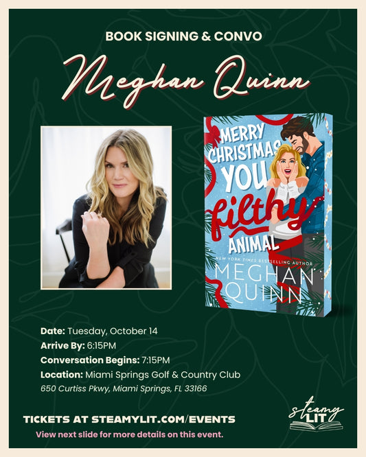 Meghan Quinn Book Signing + Convo