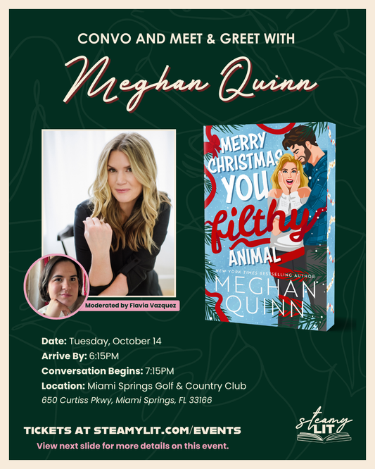Meghan Quinn Book Signing + Convo