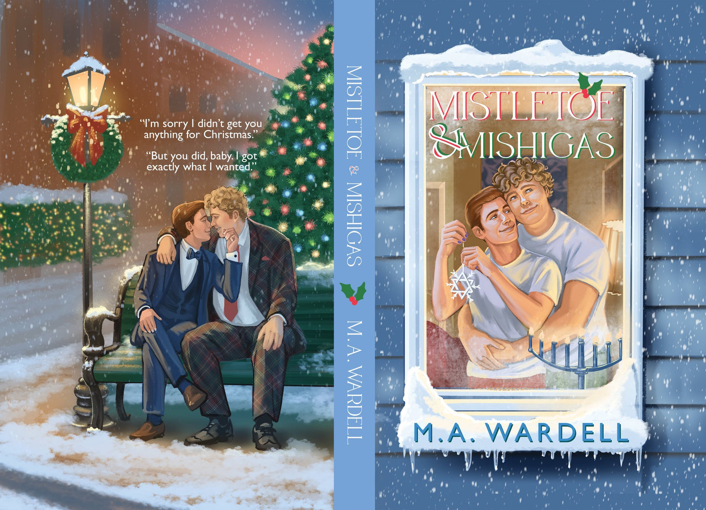 Mistletoe & Mishigas by M.A. Wardell Special Edition (Hardcover)