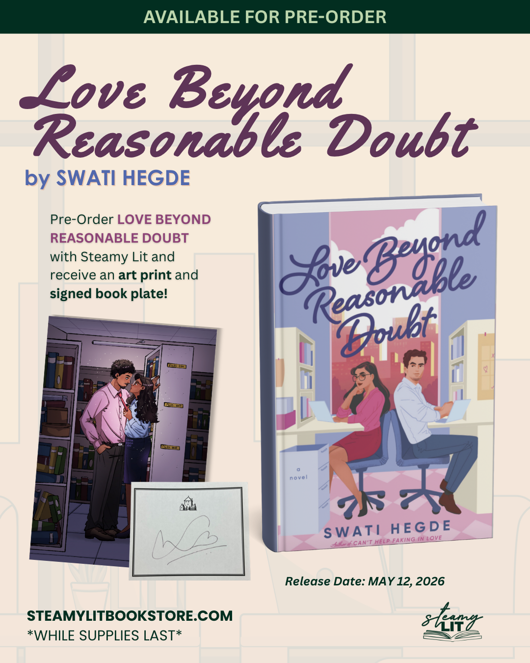 Love Beyond Reasonable Doubt by Swati Hegde (Pre-Order)