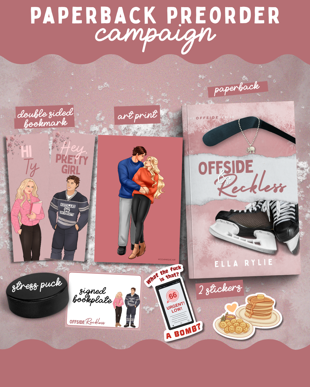 Offside & Reckless by Ella Rylie (Pre-Order Campaign)