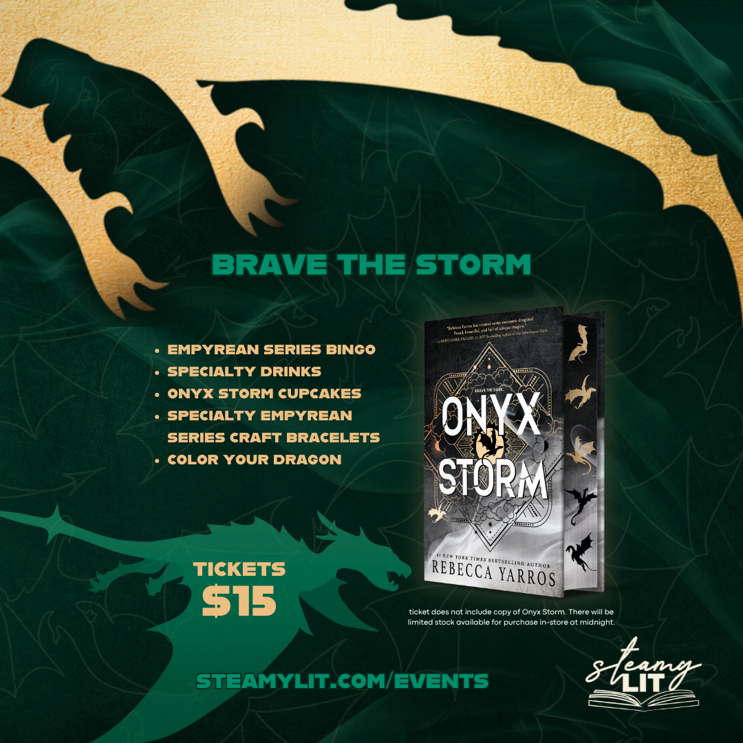 Onyx Storm Release Party