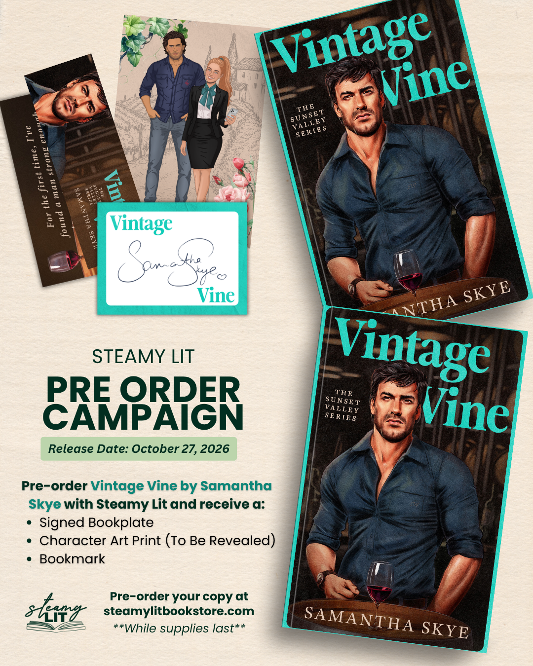 Vintage Vine by Samantha Skye (Pre-Order Campaign)
