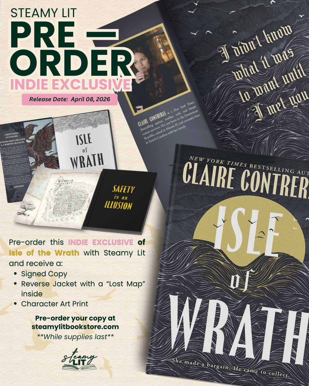 Isle of Wrath by Claire Contreras (Pre-Order Campaign)