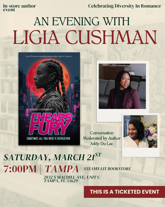 Release Celebration for Fhear's Fury by Ligia Cushman!