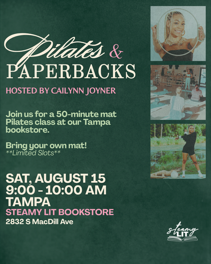 Pilates & Paperbacks - Tampa (August 2026)