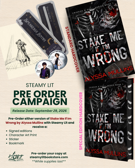 Stake Me if I'm Wrong by Alyssa Mullins (Pre-Order Campaign)