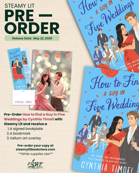 How to Find a Guy in Five Weddings by Cynthia Timoti (Pre-order Campaign)