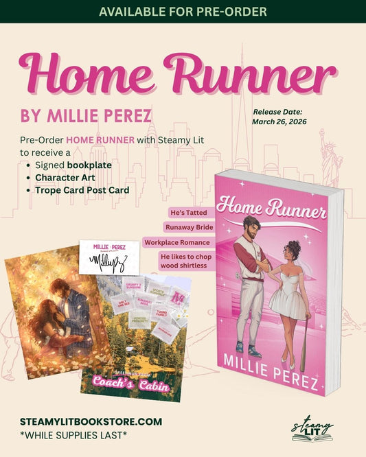Home Runner by Millie Perez (New York Monarchs #3) Pre-order Campaign