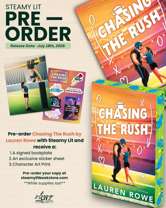 Chasing the Rush (Football and Feels #2) by Lauren Rowe (Pre-order Campaign)