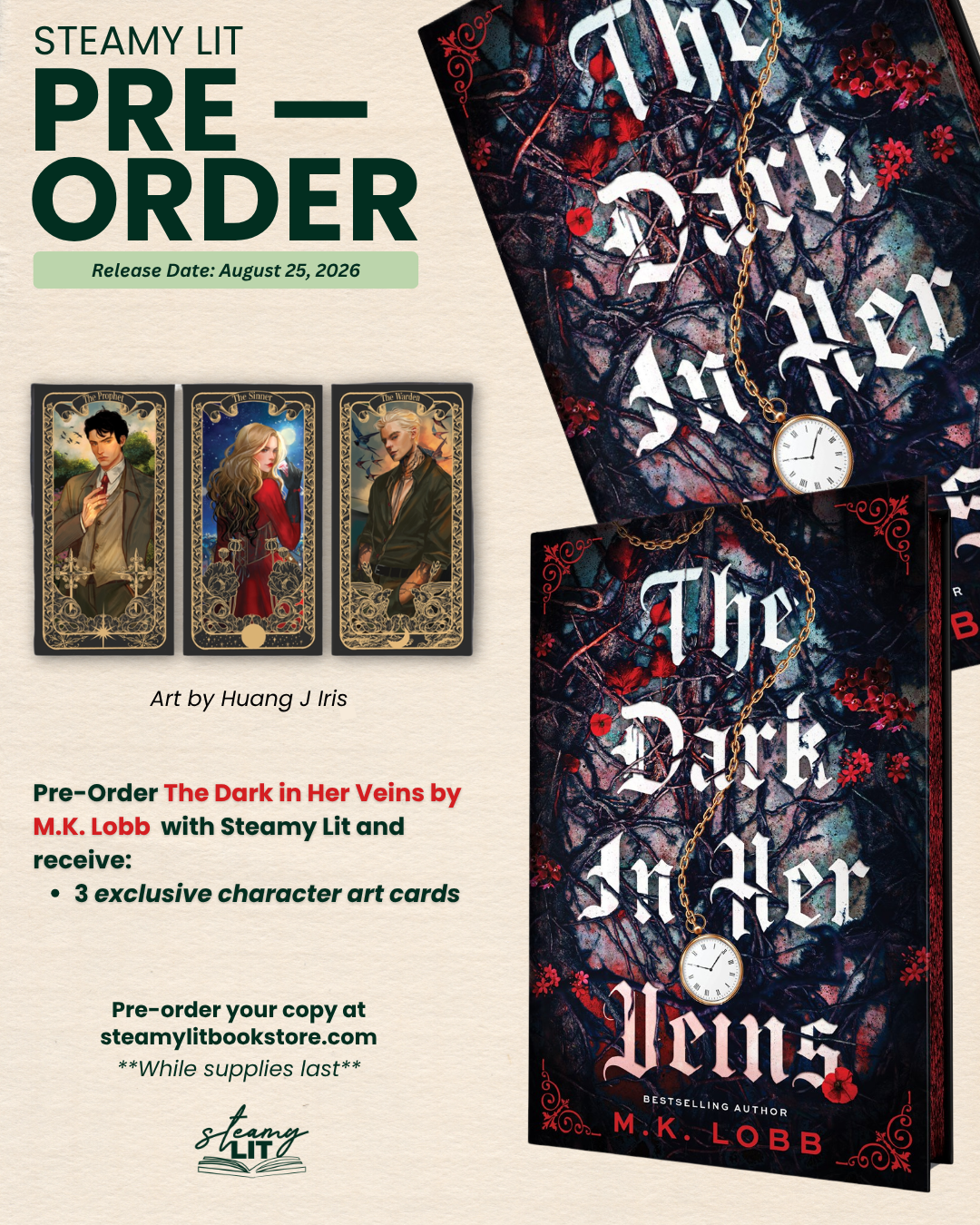 The Dark in Her Veins by M.K. Lobb (Pre-Order Campaign)