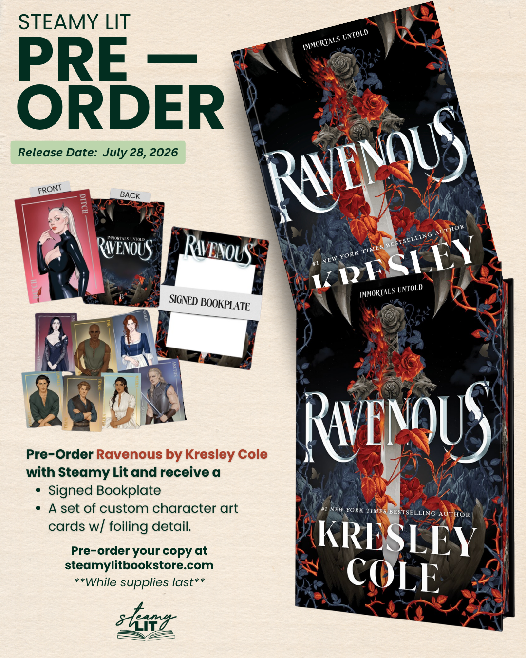 Ravenous by Kresley Cole (Pre-order campaign)