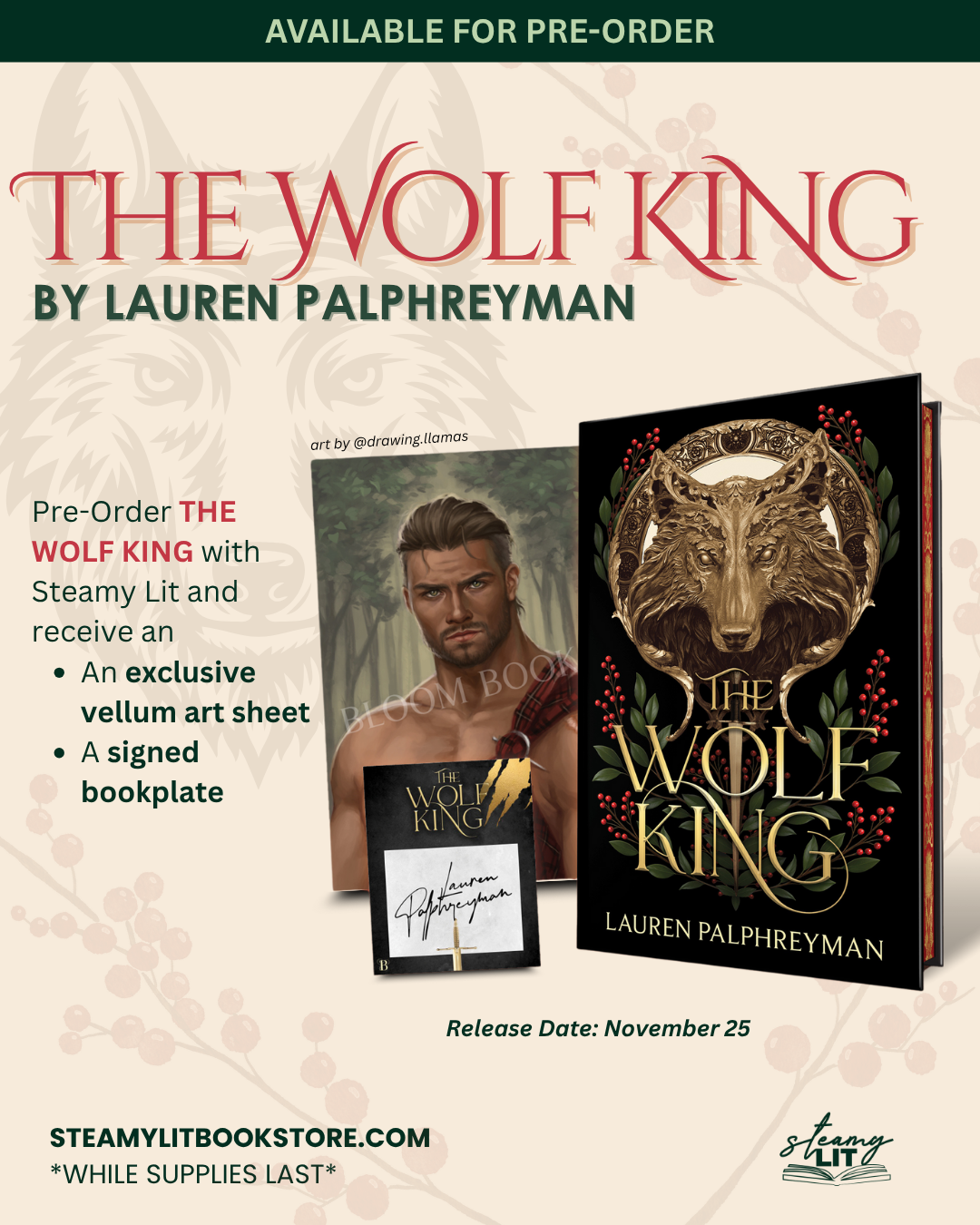 The Wolf King (Deluxe Edition) by Laura Palphreyman