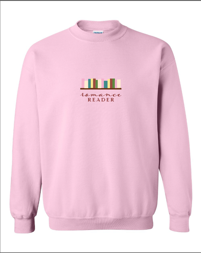 Romance Reader Embroidered Crewneck/Sweatshirt