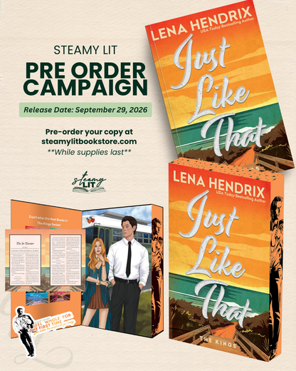 Just Like That by Lena Hendrix (Pre-Order Campaign) (Deluxe Limited Edition)