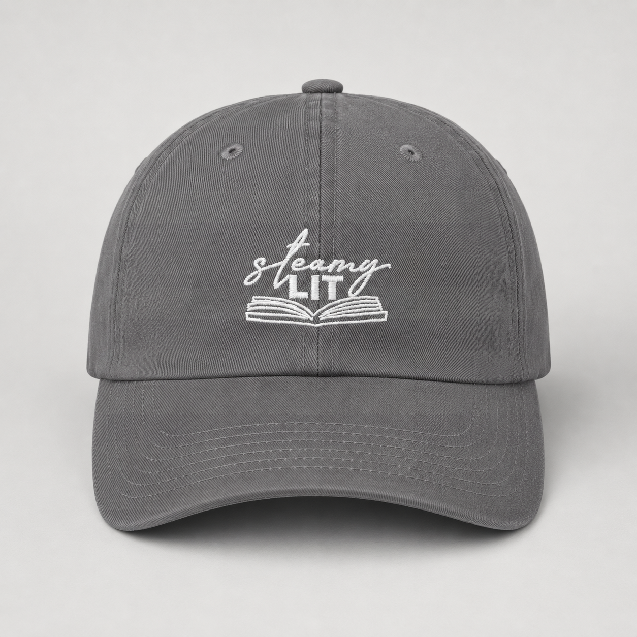 Steamy Lit logo hat