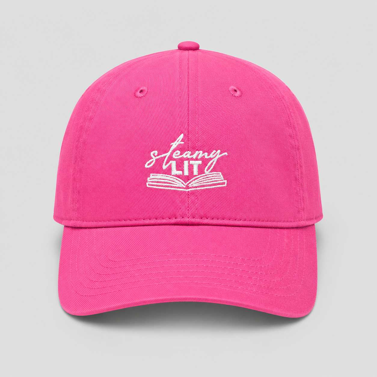 Steamy Lit logo hat