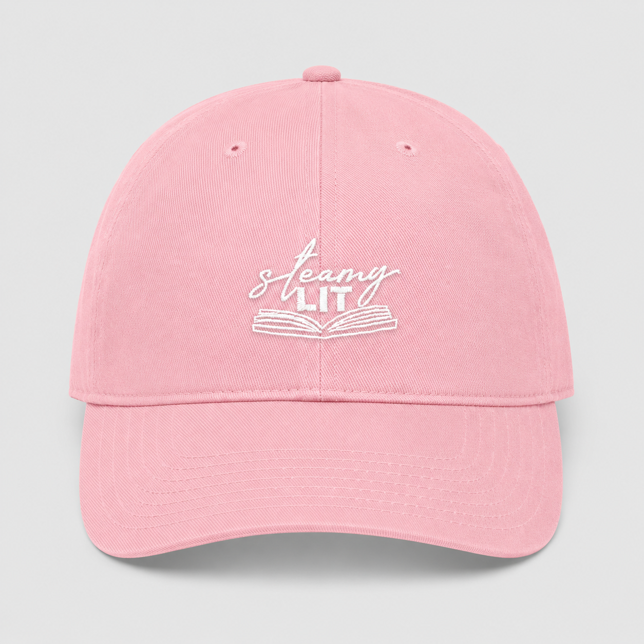 Steamy Lit logo hat