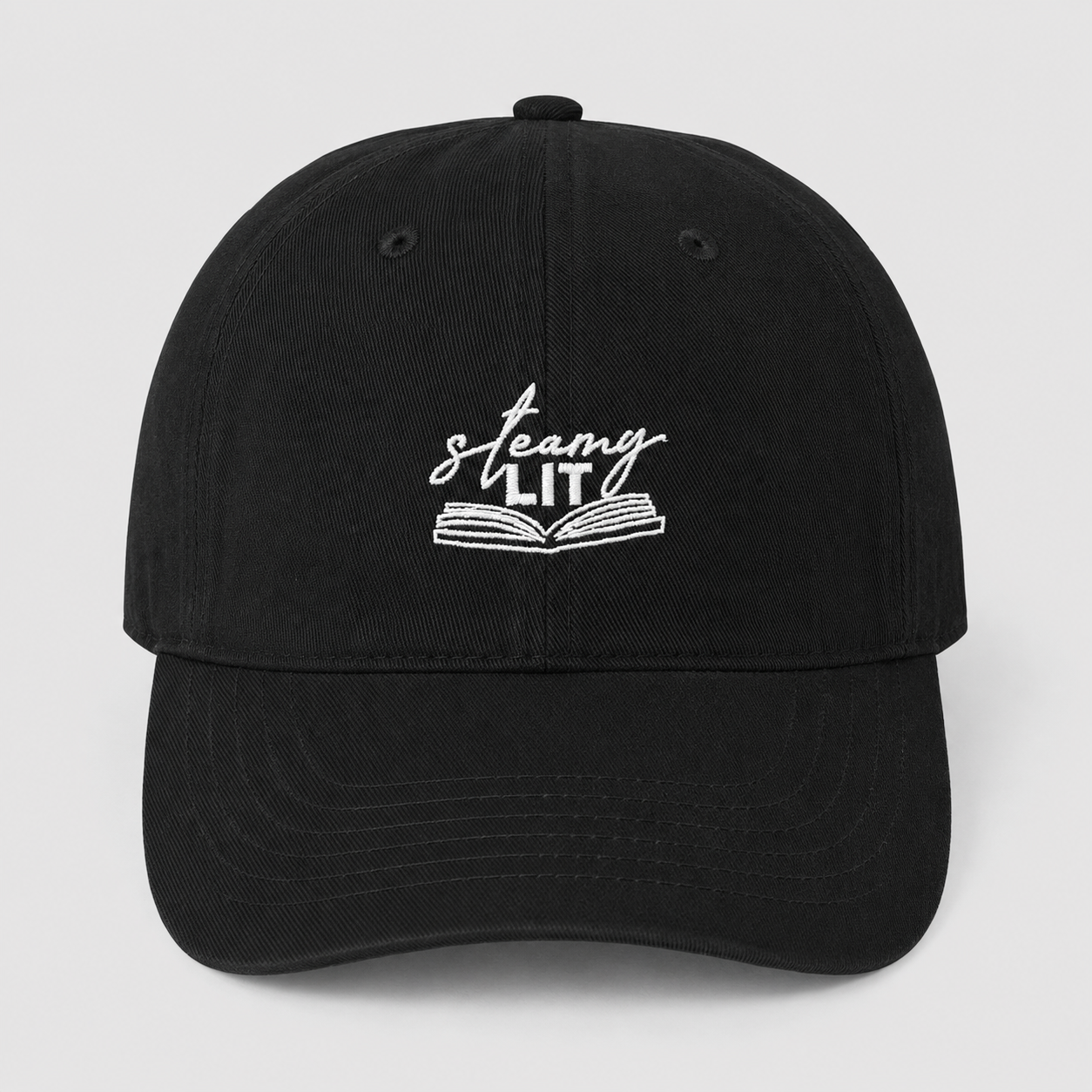 Steamy Lit logo hat