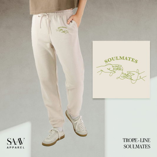 Soulmates Sweatpants by SAAV Apparel