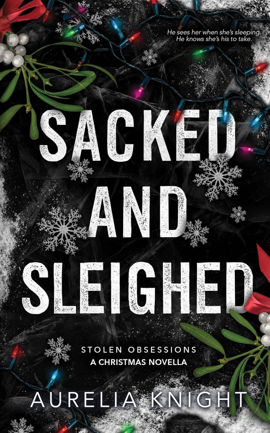 Sacked and Sleighed: A Stolen Obsessions Christmas Novella by Aurelia Knight