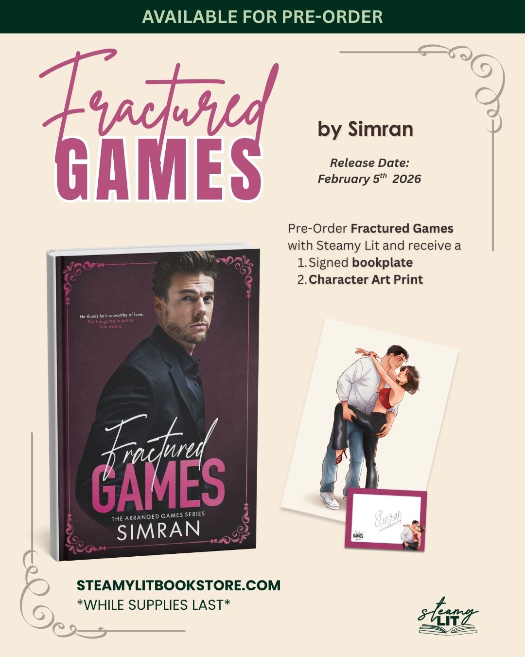 Fractured Games by Simran (Pre-order Campaign)