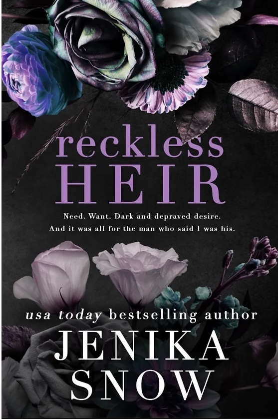 Reckless Heir (signed) by Jenika Snow Special Edition