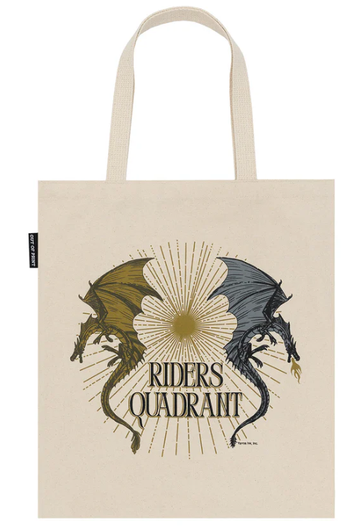 Fourth Wing Riders Quadrant tote bag
